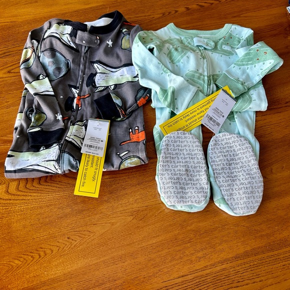 Carter’s Zip-Up Sleep n Play Set of Two - Picture 2 of 9